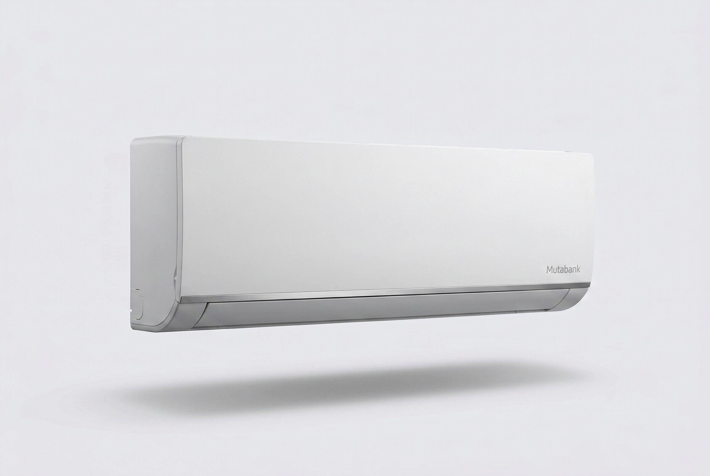 Mutabank wall-mount inverter unit, three-quarter studio view