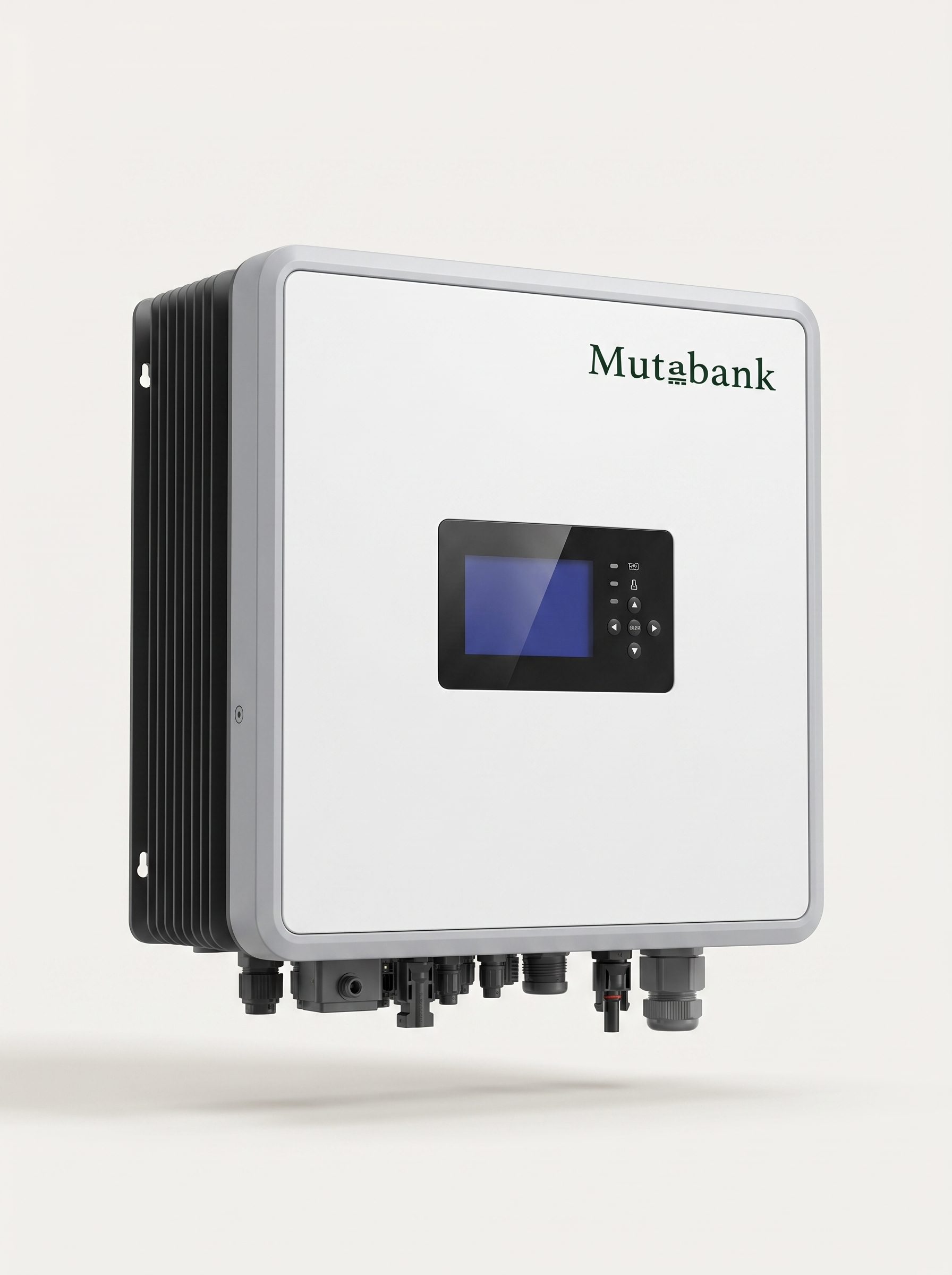 Mutabank 12 kW stackable solar inverter, wall-mounted