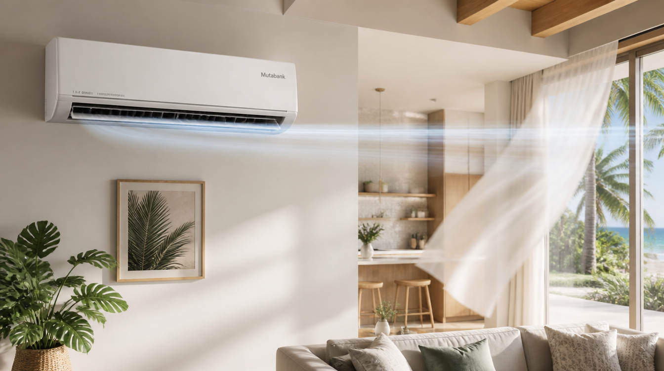 Mutabank LH — 36,000 BTU Wide-Throw