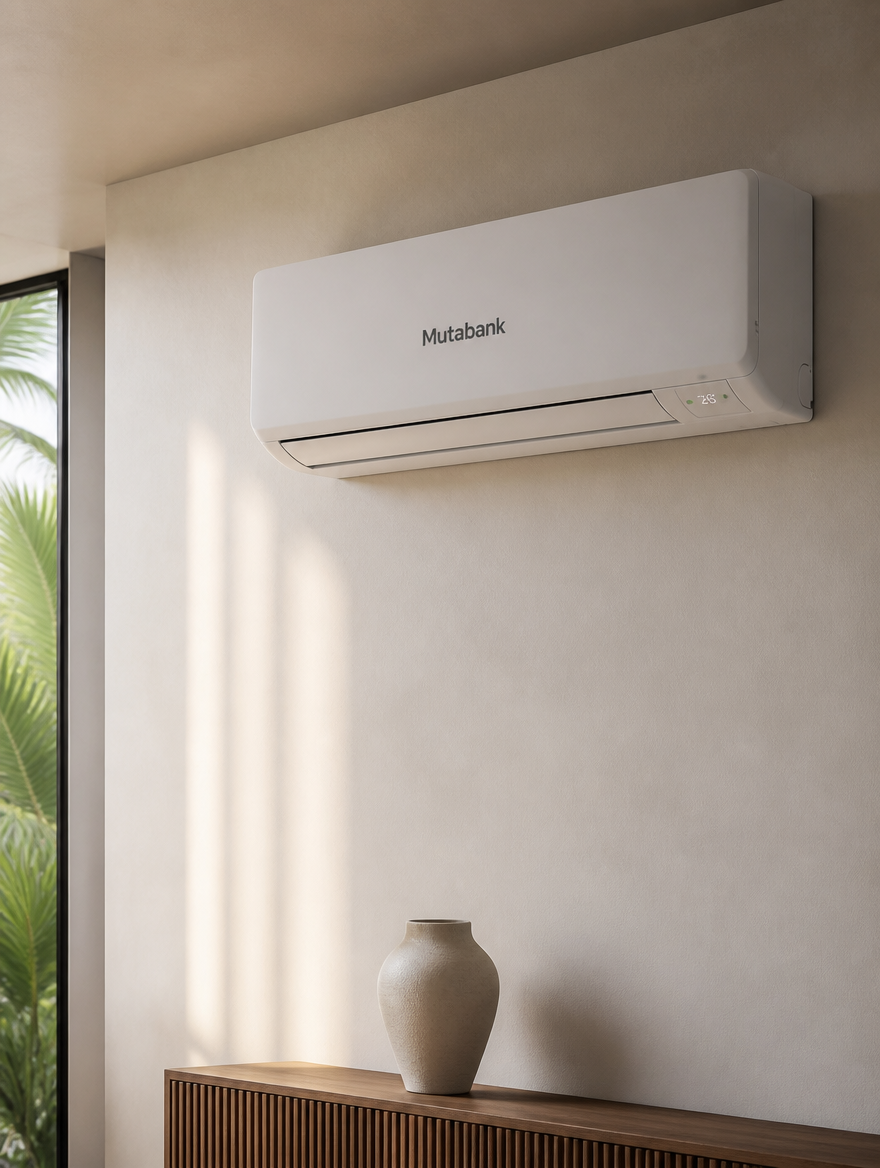 Mutabank A81 wall-mount installed